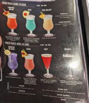 Menu Le Boga - Les cocktails