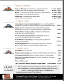 Menu Le Pantographe - Exemple du menu suite