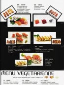 Menu Royal Sushi - Les Menus Végétarien