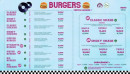 Menu Sixtie's - Les burgers