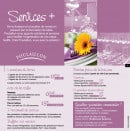 Menu Poulaillon - Services +