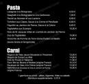 Menu Dolce Vita - Les pâtes et viandes