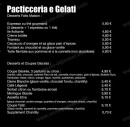 Menu Dolce Vita - Les pâtisseries et galettes