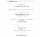 Carte et menu de La Flammerie à Ribeauville — Menu médiéval