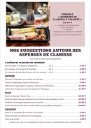 Menu Les 3 Alsaciennes - Suggestions