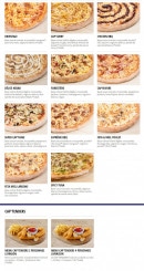 Menu Capitaine Pizza - Les pizzas suite et cap&#039;tenders
