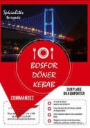 Carte et menu Bosfor doner kebab Masevaux