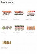 Carte et menu de Resto Sushi's à Saint Louis la Chaussee — Menus midi