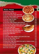 Menu Deniz Kebab & Pizza - Les pizzas