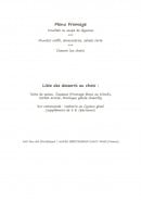 Carte et menu de Ferme Auberge Christlesgut à Breitenbach Haut Rhin — Les menus suite