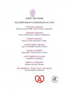 Menu Resto des Vignes - Les informations