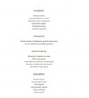 Menu La poste - entrées, poissons,spécialités...