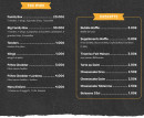 Menu Issenfood - Les tex-mex, desserts