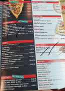 Menu Miramare - Les pides, hamburgers, ...