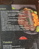 Carte et menu de IL Piccantino à Buhl — Pates et viandes