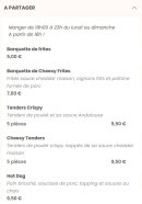 Menu Barabaar - A partager