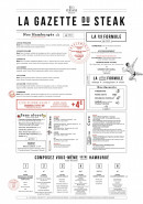 Menu Big Fernand - La carte