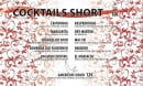 Menu Evolution - Les cocktails shorts 