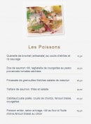 Menu Le Layon - Les poissons