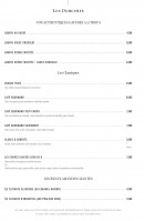 Menu Léon de b - Les desserts
