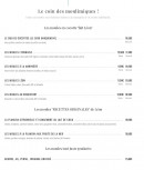Menu Léon de b - Menu suite