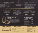 Menu Smoké and Fries - Les menus, boissons et bières