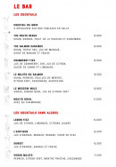 Carte et menu de The Salmon Shop à Lyon 2 — Les cocktails