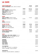 Carte et menu de The Salmon Shop à Lyon 2 — Les vins
