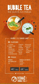 Menu Woko - Thé glacé aux perles