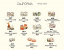 Menu Edomae sushi - Les california