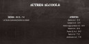 Menu Chez Lucien - Les autres alcools 