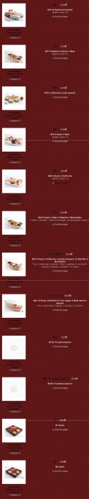 Menu Yoshi - Les Menus suite