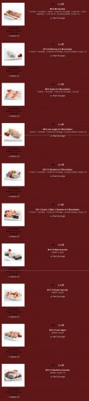 Menu Yoshi - Les Menus suite