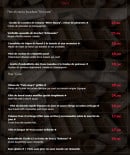 Menu Les Fines Gueules - Les plats