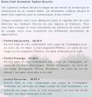 Menu Les terrasses de lyon - Les vins