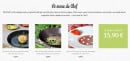 Menu Be Chef - Le menu du chef