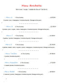 Menu Japontori - Les menus brochettes
