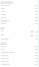 Carte et menu de Le French Fumoir à Lyon 7 — Les boissons fraîches, eaux, ...