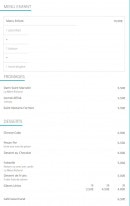 Carte et menu de Le French Fumoir à Lyon 7 — Les fromages, desserts, ...