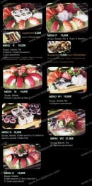 Menu Sushi and Sushi - Les Formules