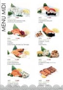 Menu Ahika - Les menus midi 