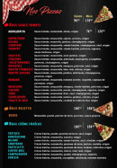 Menu L' Atelier Pizza - Les pizzas