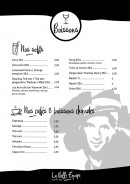 Menu La Belle Equipe - Boissons softs, cafés et boissons chaudes