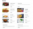 Carte et menu de Bombay Tandoori à Villeurbanne — Les entrées