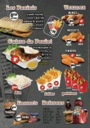 Menu Food Inno - Les paninis, tex mex, cuisse de poulet...