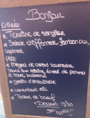 Menu Le Saint Romain - Exemple de menu