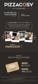 Menu Pizza Cosy - Les informations