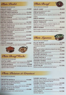 Menu Salengro Tandoori - Les plats