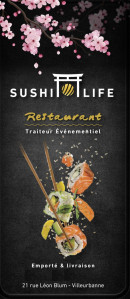 Carte et menu Sushi Life Villeurbanne