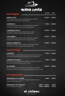 Carte et menu de El Chileno à Tassin la Demi Lune — La carte